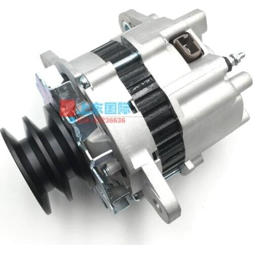Free shipping Kato HD700 kobelco SK200-3/SK200-5 generator 6D31 engine motor 24V30A excavator digger parts