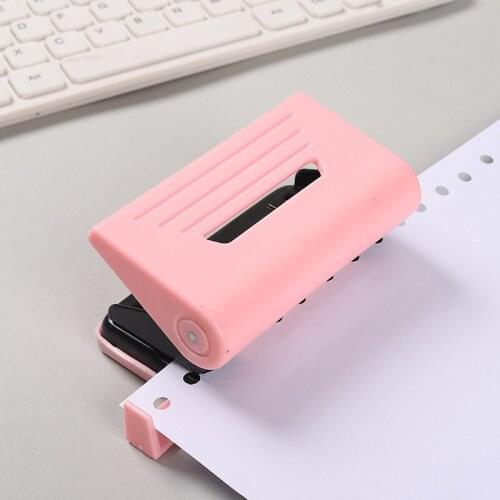 DIY Double Hole Puncher Loose Leaf Hole Punch Handmade Loose-leaf Paper Hole Puncher for Office