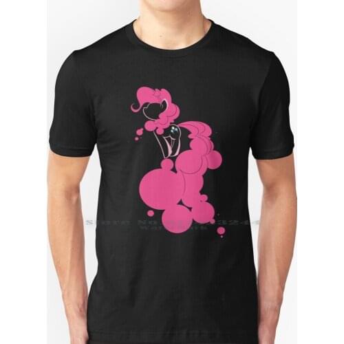 Bubbly Pink T Shirt 100% Pure Cotton Mlp Fim Pinkie Pie My Little Creative Trending Vintage Cool Gift Euro Us Size Big Size