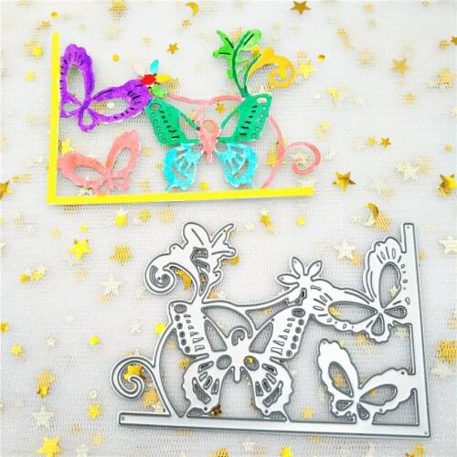 Metal Butterfly Lace Metal Cutting Dies Stencils For DIY Scrapbooking Embossing Handcraft Carbon Steel Die Cutting Template