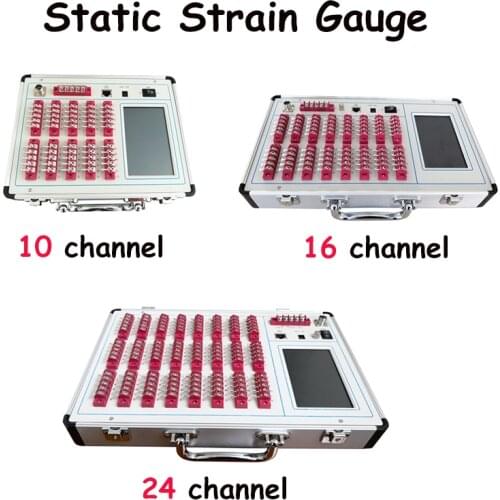 Multichannel Static Strain Gauge With 1 Force Test Point