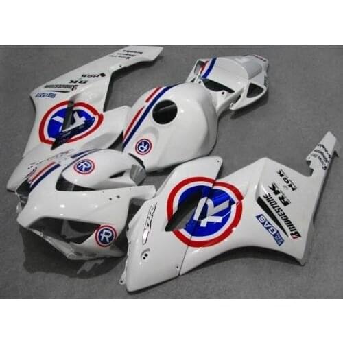 Dor-For 2004 2005 CBR1000RR CBR 1000RR CBR1000 04 05 white blue Fairings Injection molding