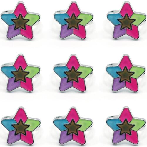 10Pcs Changing Color Rings Mood Emotion Feeling Changeable Rings for Women Fine Jewelry Gift