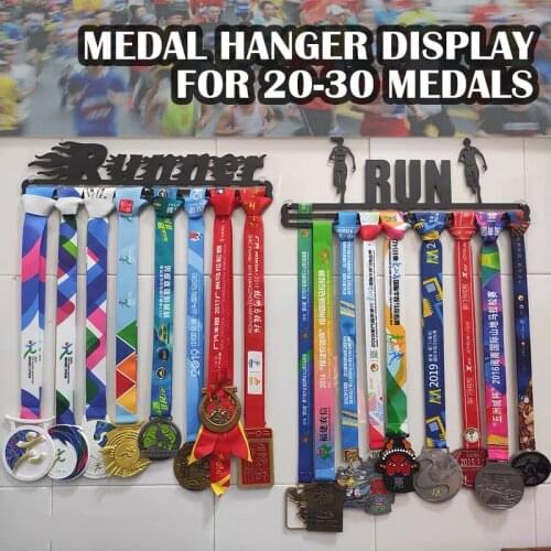 18 Type Multi-Style Medal Hanging Holder Rack Hanger Bracket Wall Hooks Iron Triathlon Running Sport Challenge Home Office Decor