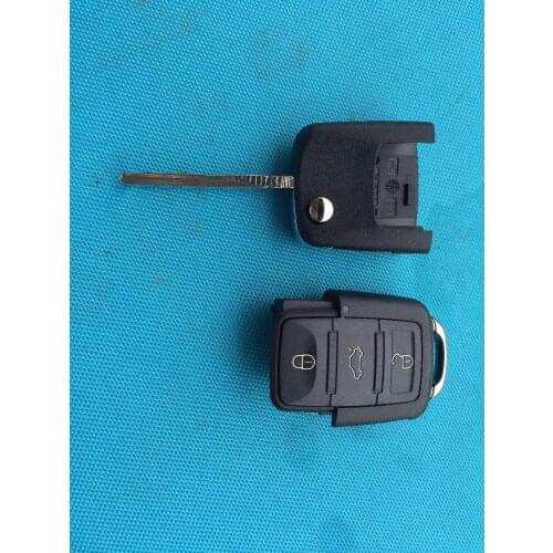 For Skoda Fabia Octavia Superb 2/3 Button Remote Key Shell Case Flip Uncut Blade No Logo Blank Car Accessories Auto Parts Cheap