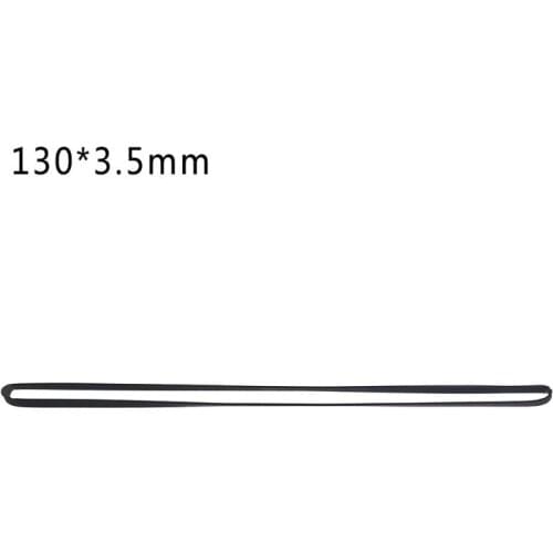 Record Player Turntable Belt Rubber Flat Drive Belt 3.5mm for DVD Recorder Phono