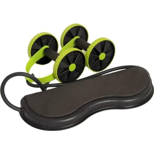 AB Wheels Roller Stretch Elastic Abdominal Resistance Pull Rope Tool Abdominal Muscle Trainer Exercise Home Fitness Equipment