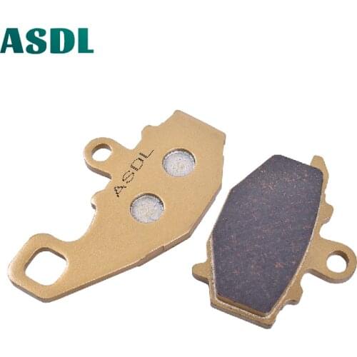 Motorcycle Rear Brake Pads For KAWASAKI ZRX 400 ZZR 400 600 ZX-6R ZX6R ZX6RR ZX-9R ZX9R ER-6f 650 KLE 650 Z 1000 SX GPZ 1100 #a