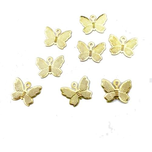 100pcs 10mm Filigree Metal sheets decorative for Jewelry Making Cosplay Bracelet accessories Doll headwear accessories