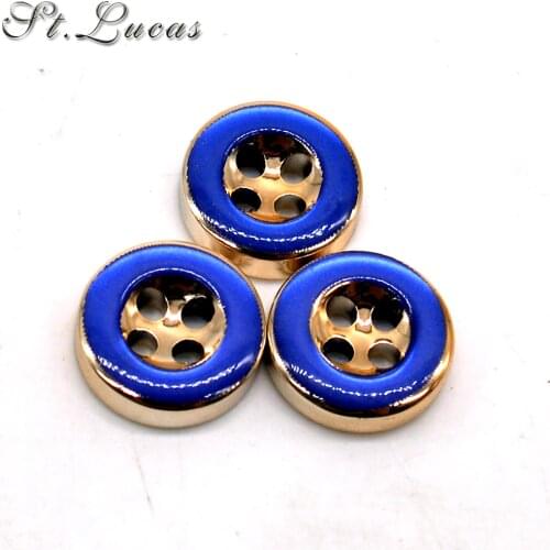 30pcs/lot small round gold silver sewing Button for women cloth T-shirt joker fashion button garment accessory scrapbooking DIY