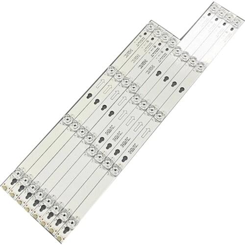 8pcs LED Backlight Strip For 55" Tv TCL 55S62