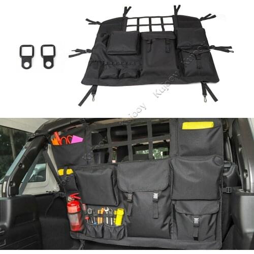 For Jeep Wrangler JL 2018+ Trunk Storage Bag Storage Box Organizer Bag Car Styling Accessories