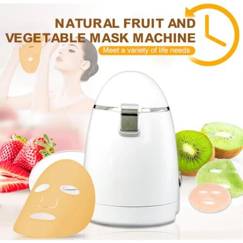 Home Facial Mask Machine DIY Fruit Vegetable Face Mask Self-made Beauty Device Natural Face Mask machine for Pregnant