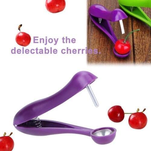5'' Cherry Fruit Kitchen Olive Stoner Core Corer Pitter Remover Remove Pit Tool Seed Gadget