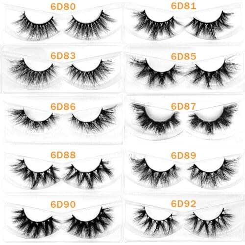 Mastudo Mink Lashes 25mm 3D Mink Eyelashes Fluffy Messy Lashes eyelash extension Natural Eyelashes Popular False Lashes Makeup