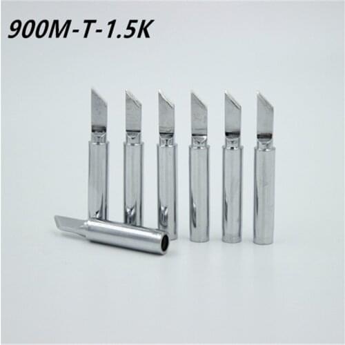 SZBFT 10piece Soldering Solder Leader-Free Solder Iron Tip for Hakko 936 900M-T-1.5K For 900M.933.376.907.913.951,898D,852D