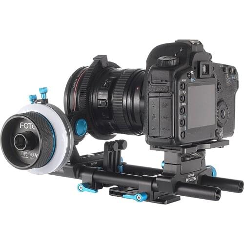 FOTGA DP500IIS 15mm rod rail support cheese baseplate rig for Sony ARRI RED A7 A7S A7R2 A7RM2 A6500 A7000 GH4 GH5