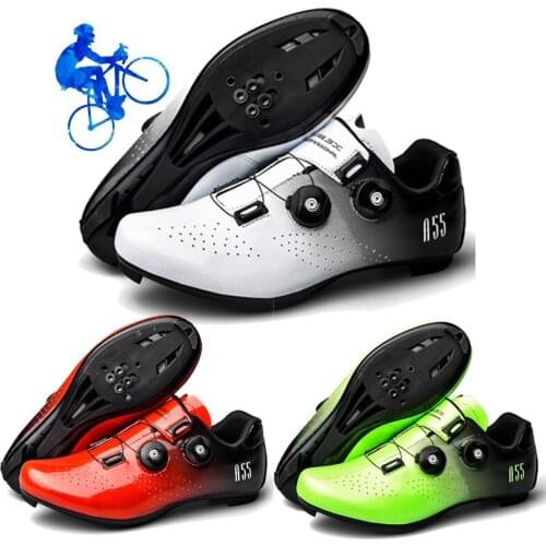 Professional High Quality Cycling Shoes MTB Self-Locking Cleat Racing Road Bike Shoes Ultralight Breathable Bicycle Sneakers Men