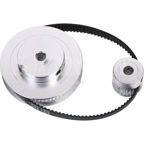 GT2 Timing Belt Pulley 60teeth 20teeth, 5mm/8mm, Reduction 3:1/1:3, Belt Width 6mm, For 3D Printer Accessories