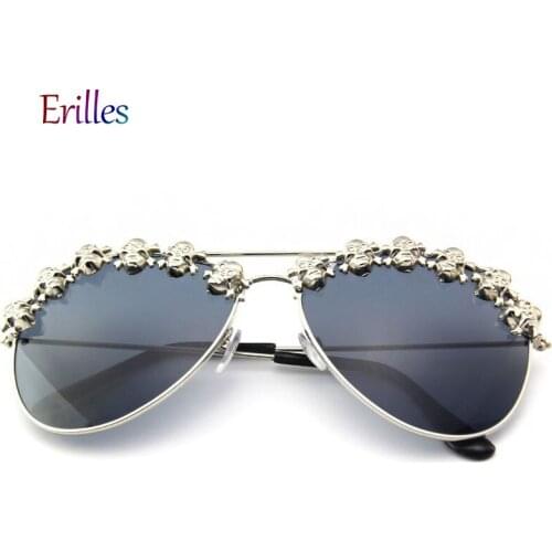 2020 Fashion Retro Sunglasses Women Personality Skull Sun Glasses Vintage Luxury Eyeglasses for Men Eyewear Gafas De Sol