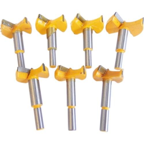 SIJIBOSI 42-60mm Tungsten Cobalt Carbide Steel Woodworking Forstner Drill Bits