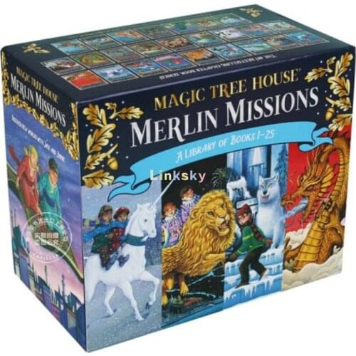 Magic Tree House Merlin Mission Books Full Set 29-55 (1-27) books/set, Nonfiction chapter books, Ages 4-8