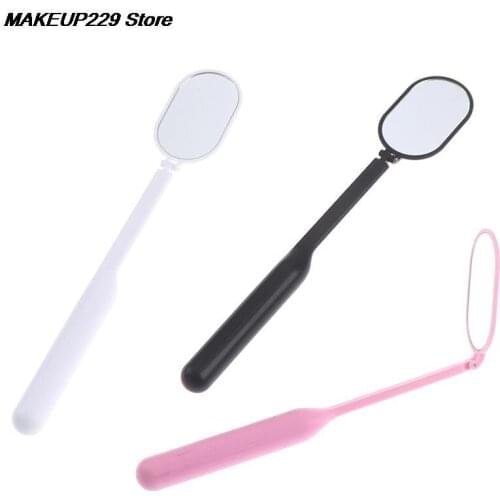 1 pc Check Eyelash Extension Grafting Mirror Mouth Oral Teeth Care Eyelashes Makeup Tool
