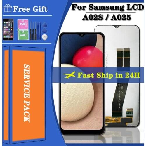 Original For Samsung Galaxy A02s A025 LCD Display Touch Screen Digitizer Assembly For Samsung A02s LCD A025M A025F/DS A025G/DS