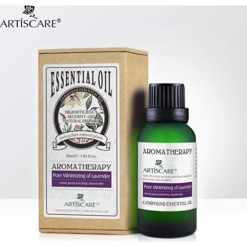 ARTISCARE Pore Minimizing of Lavender Essential Oil 30ml Pore Minimizer Oil-Control Deep Cleansing Shrink Pores Facial Care