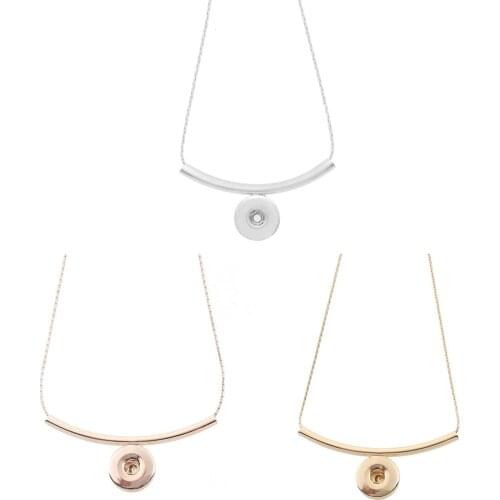 Jayna Lee Hot Saler Chain Snaps Necklace Jewelry Fit 18mm 20mm Ginger Snaps for women men gifts GJN1018