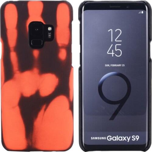Thermal Sensor Case For Samsung A50 A70 A40 A30 A20 A80 A90 A750 A9 Heat Sensitive Cover For Samsung S9 S9 Plus M30 Phone Case