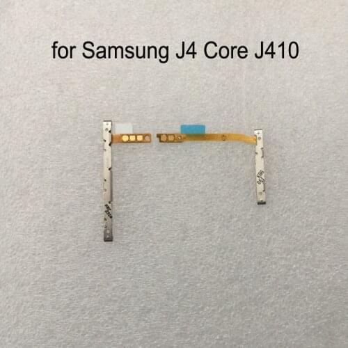 For Samsung Galaxy J4 Core SM-J410F J410F J410 Original Phone Housing New Power Volume Button On Off Side Key Flex Cable