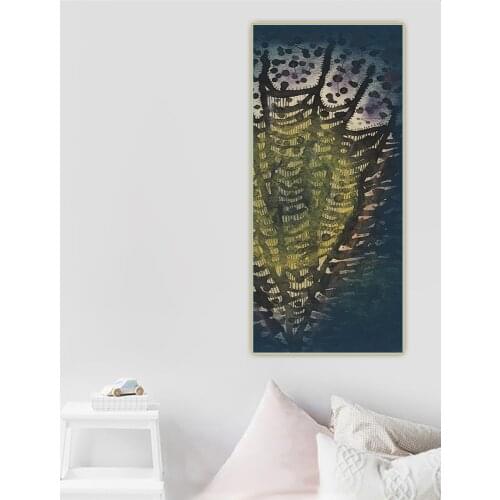 Citon Yayoi Kusama《Display Fireworks,1952》Canvas Art Oil Painting Famous Poster Picture Wall Background Decor Home Decoration