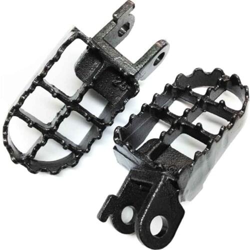 Motocross MX Dirt Bike Racing Foot Pegs footpeg For Honda 1991-1996 XR250L / 1988-1995 XR250R Motorcycle parts Black