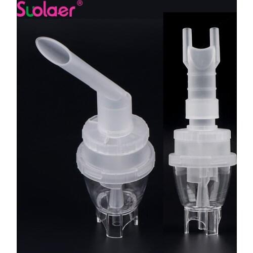 2PCS Adult Child Mouth Tube For Inhaler Set Compressor Nebulizer Accessories Universal Inhaler Nebulizer Mouthpiece Household