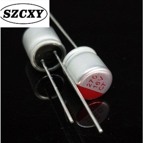 New and original 20PCS 270UF 16V 8*8 MM Aluminum electrolytic capacitor