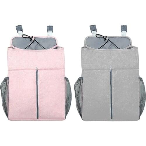 Baby Bed Organizer Hanging Bags For Newborn Crib Diaper Storage Bags Infant Bedding Nursing Bags