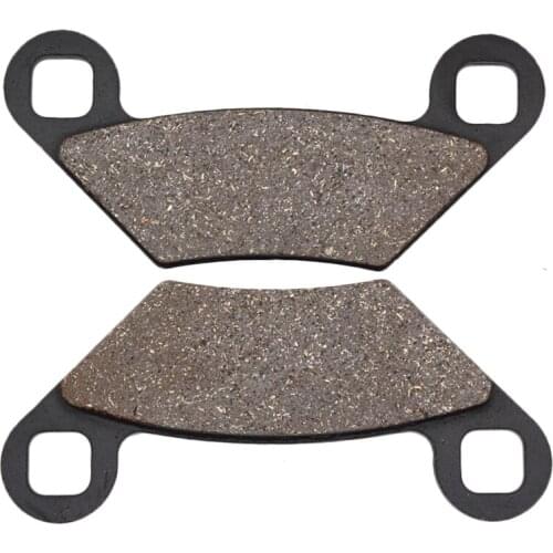 Cyleto Motorcycle Front and Rear Brake Pads for POLARIS 550 XP Sportsman 550 2009-2011 550 Sportsman Touring 550 EFi 2010-2012