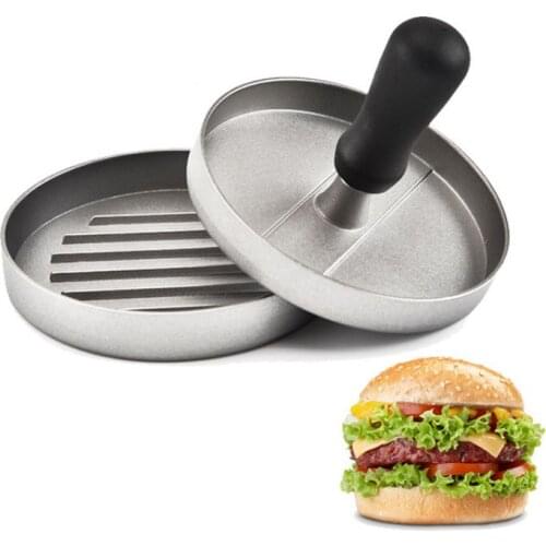 Burger Meat Press Hamburger Mold Pressure Meat Pie Grinder Maker Round Shape Non-Stick Stuffed Burger Patties Cooking Tools
