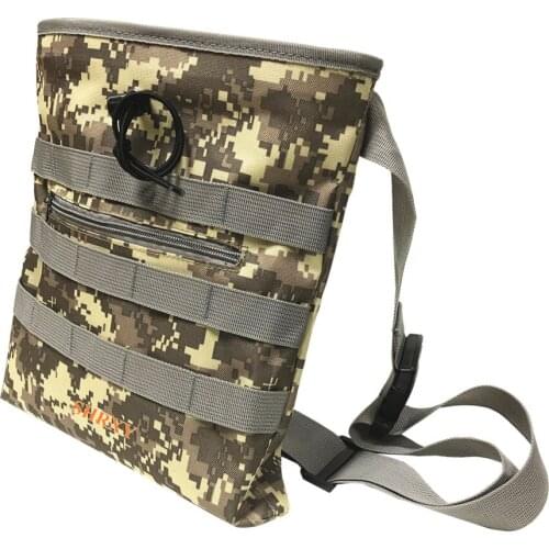 Diggers Pouch Camo Metal Detector Waist Bag for Metal Detecting and Treasure Hunting