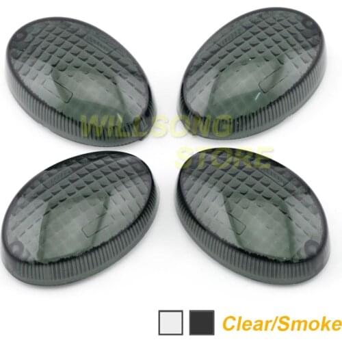 Turn Signal Lights Lamp Indicator Lens Cover Cap For KAWASAKI NINJA250R KLX250 S/SF VN650 Vulcan S D-TRACKER X 250 Motorcycle