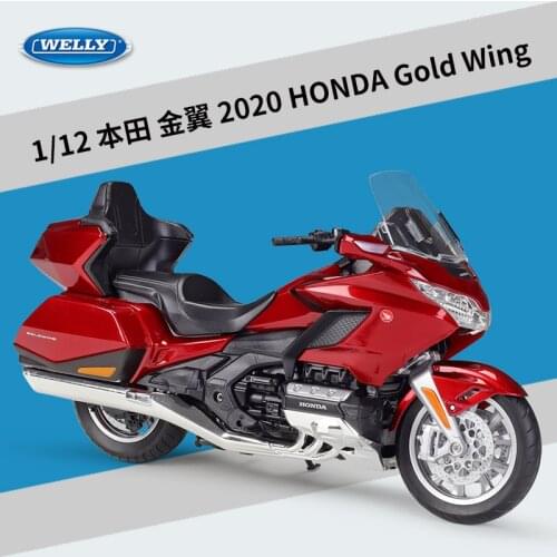 Welly 1/12 Honda Gold Wing 2020 Diecast Metal Sport Race Motorcycle Model Motorbike Collectibles