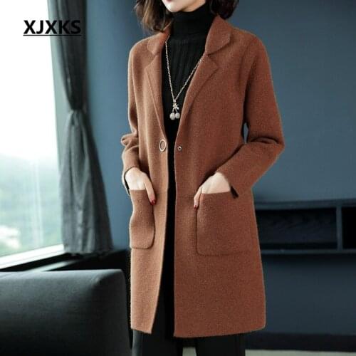 XJXKS Women's Cashmere Coats