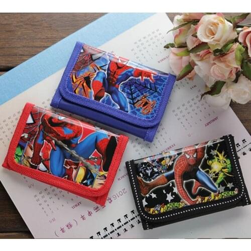12pcs Disney Purse Marvel Spiderman Kawaii Bag Kids Happy Birthday Party Favor Souvenir