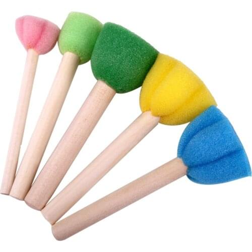 2020 new hot Toys For Children 5Pcs Early Teaching DIY Toys Graffiti Tools Painting Brushes Educational Toys Kids Toys&Gifts