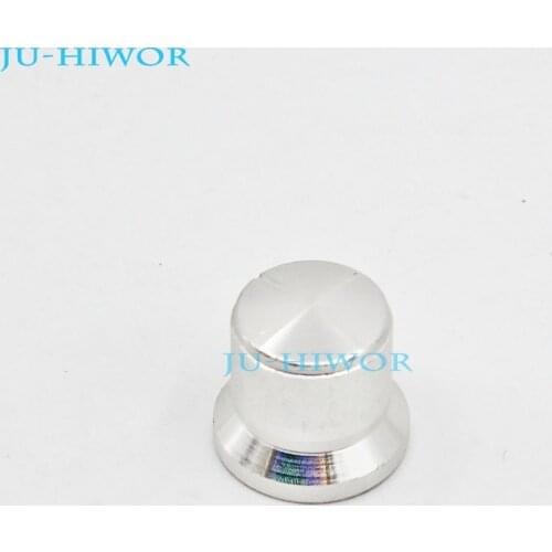 5pcs/lot) LXN14x12 Mini Aluminum Alloy Knobs Cap 14x12mm Mounting 6mm White For Rotary potentiometer Encoder Switch