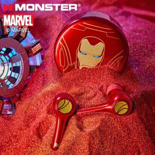 2021 Disney Marvel bluetooth headset wireless Stereo Earphones in-ear sports noise reduction game for iPhone