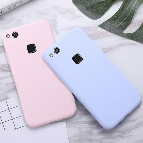 Candy Color For Huawei P10 Lite Case Shockproof Soft Silicone TPU Cover For P10 Lite Case Huawei P10 Lite Fundas 100% New