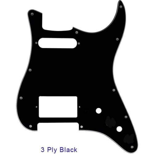 Pleroo Guitar Parts For Custom type ST SH Pickguard 11 hole US spec Strat With Voulme pot