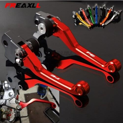For HUSQVARNA FE250-501 2014 2015 2016 2017 Motorbike CNC Aluminum Dirt Bike Motorcycle Pivot Brake Clutch Levers Handle Grips
